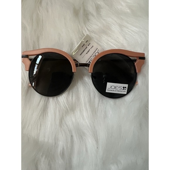 Joes Jeans Sunglasses x2 Satin Gunmetal Blush Satin Two Tone Indie Y2K Festival - Picture 2 of 16